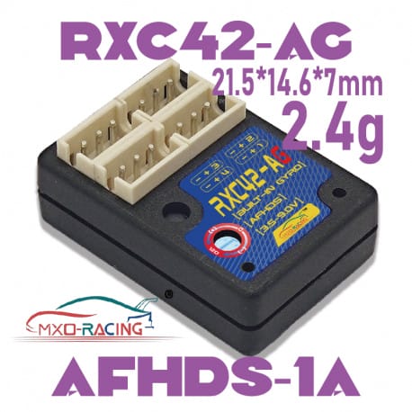 MXO-RACING RXC42-AG-NT(AFHDS-1A) V2 Super Micro SurfaceRX/ABS shell/4CH/HighSpeed 4.1ms/GRYO/MINIZ/ATM/DRZ/GL