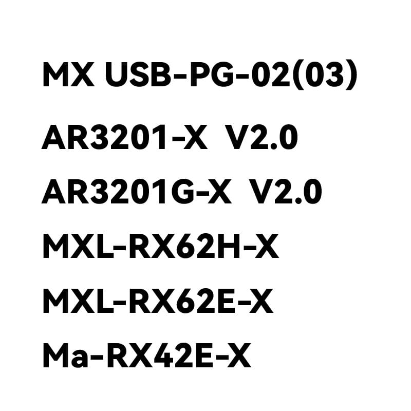 CROSSOVER-RX MX USB-PG02 Compiler