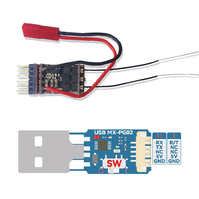 CROSSOVER RX FR7018T Series 7CH Receiver