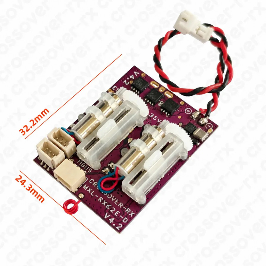 CROSSOVER-RX MXL-RX62E-X/X-G series receivers support multiple remote control protocols.